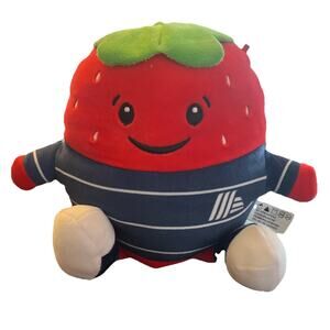 ALDI Play ALDI Produce Crew Strawberry Plush Stuffed Toy “Sloane” Kidcore Soft